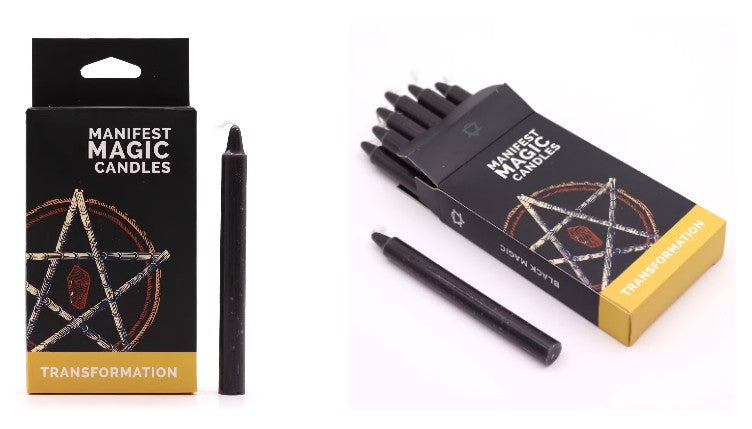 Transformation Manifest Magic Candles – Black