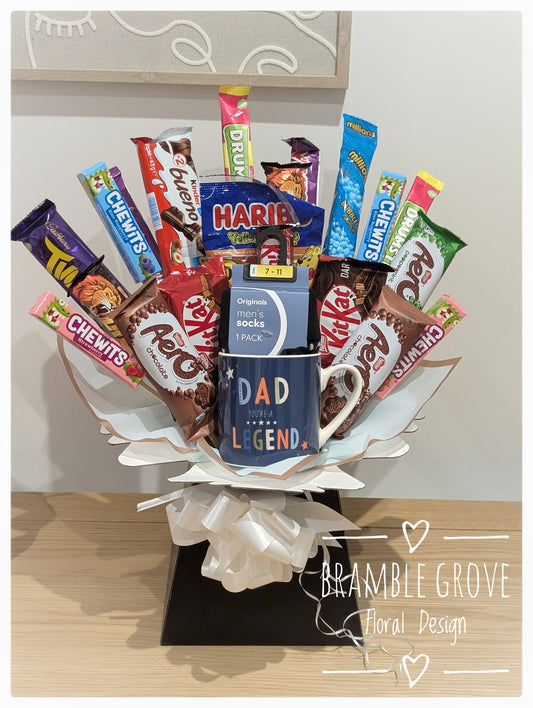 Fathers Day Sweet & Chocolate Bouquet