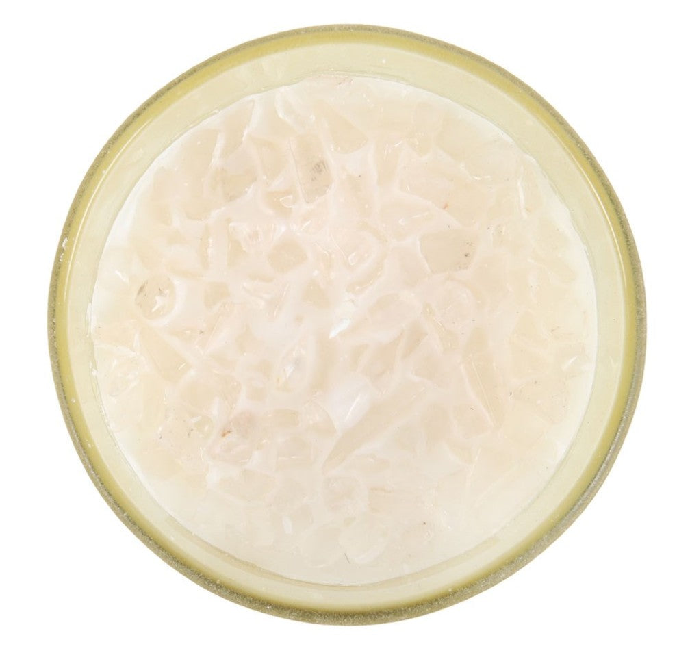New Moon Crystal Candle